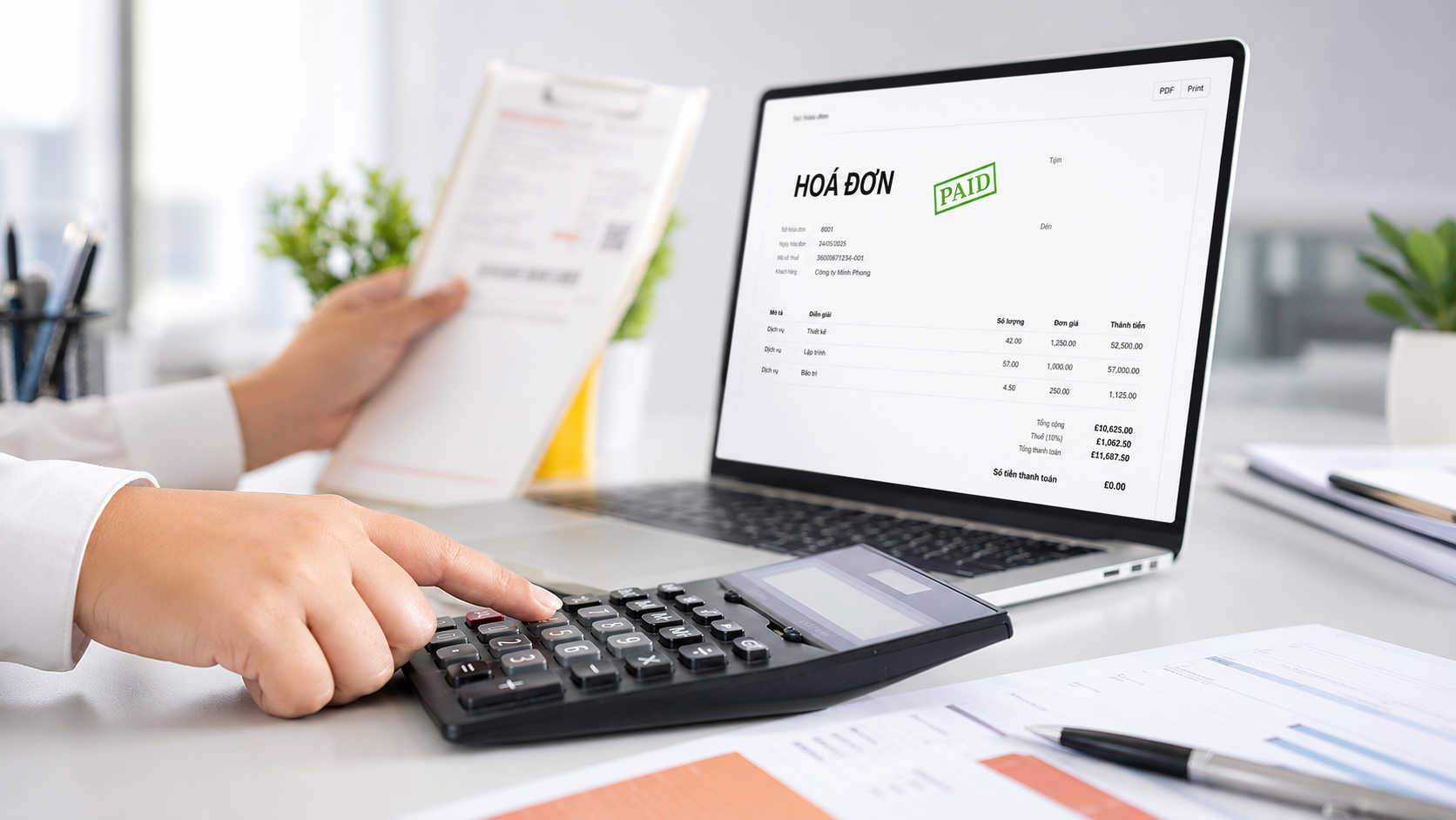 Nếu đã đăng ký doanh nghiệp Freelancer nên xuất hóa đơn đầy đủ
