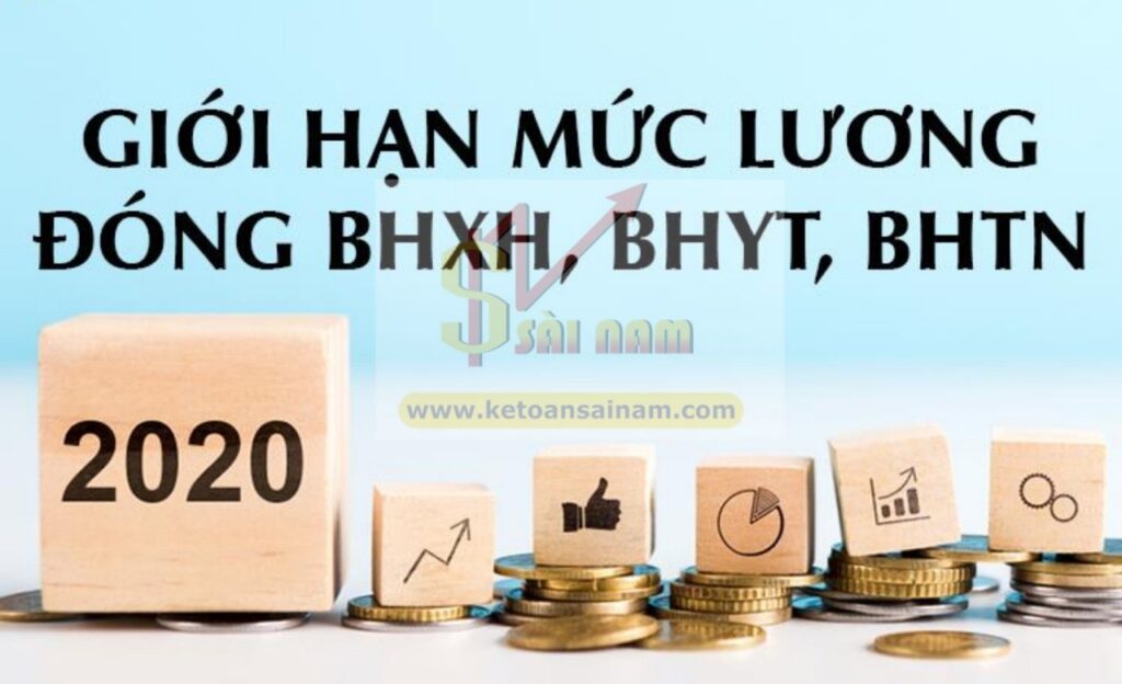 Giới hạn mức lương đóng BHXH, BHYT, BHTN năm 2020