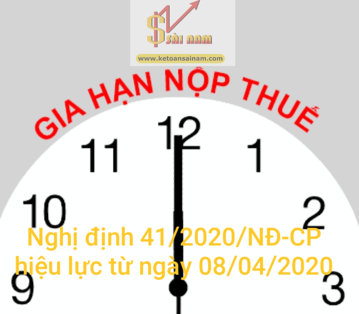 THÔNG BÁO VỀ VIỆC GIA HẠN NỘP THUẾ VÀ TIỀN THUÊ ĐẤT