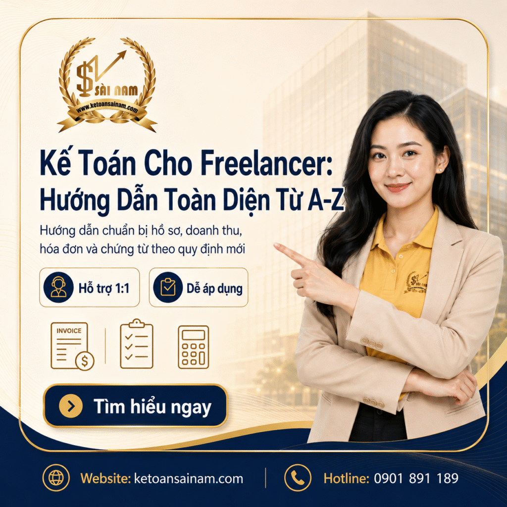 Kế Toán Cho Freelancer: Hướng Dẫn Toàn Diện Từ A–Z [2026]